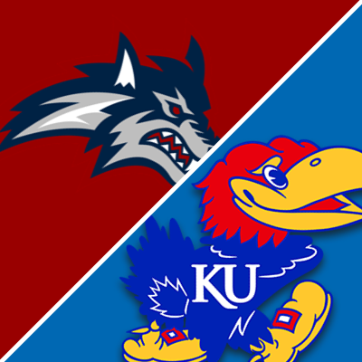 No.3 Kansas Jayhawks Win 88-59 against Stony Brook Seawolves